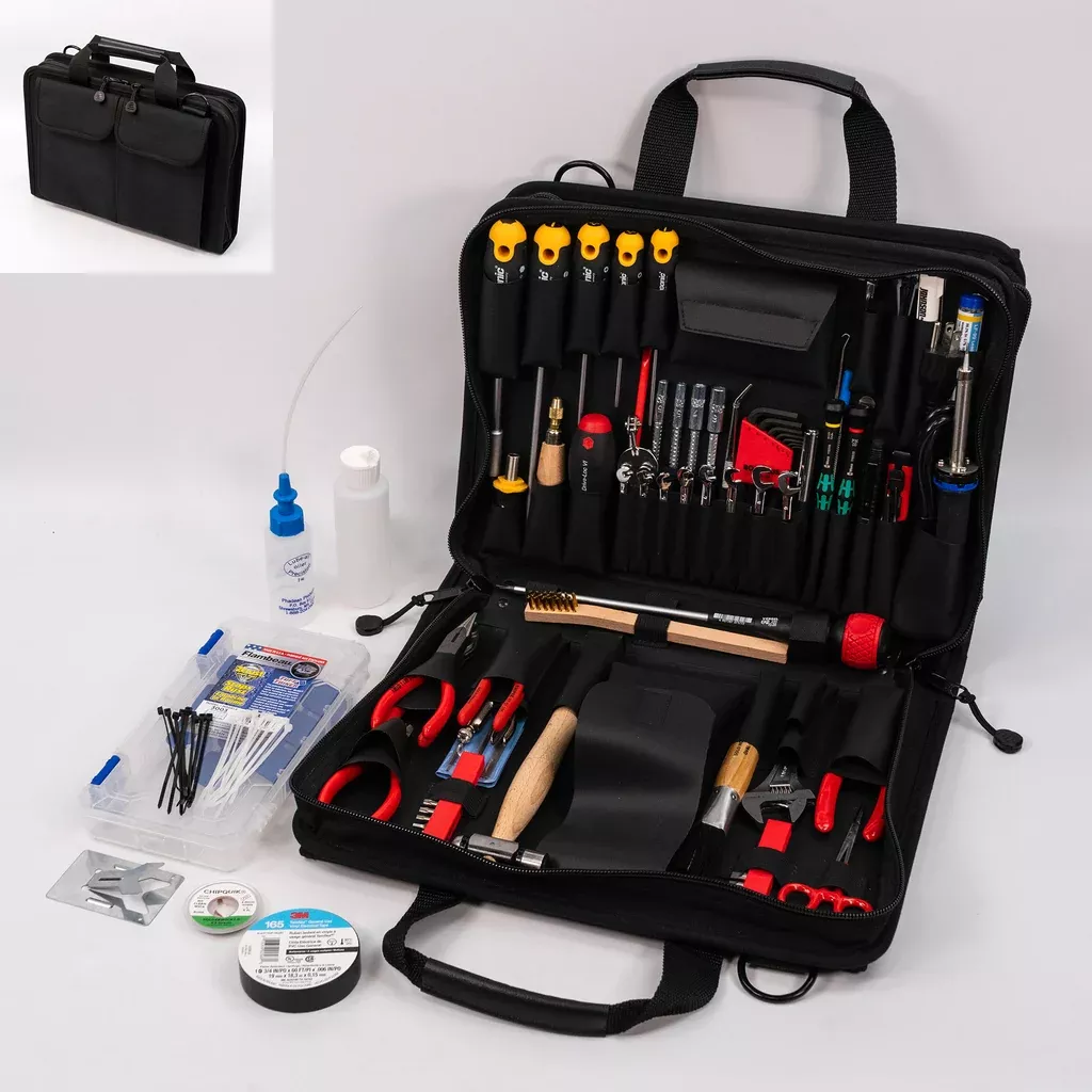 Crawford Premium Copier Tool Kit – 52-155BLK in Zipper Style Tool Case