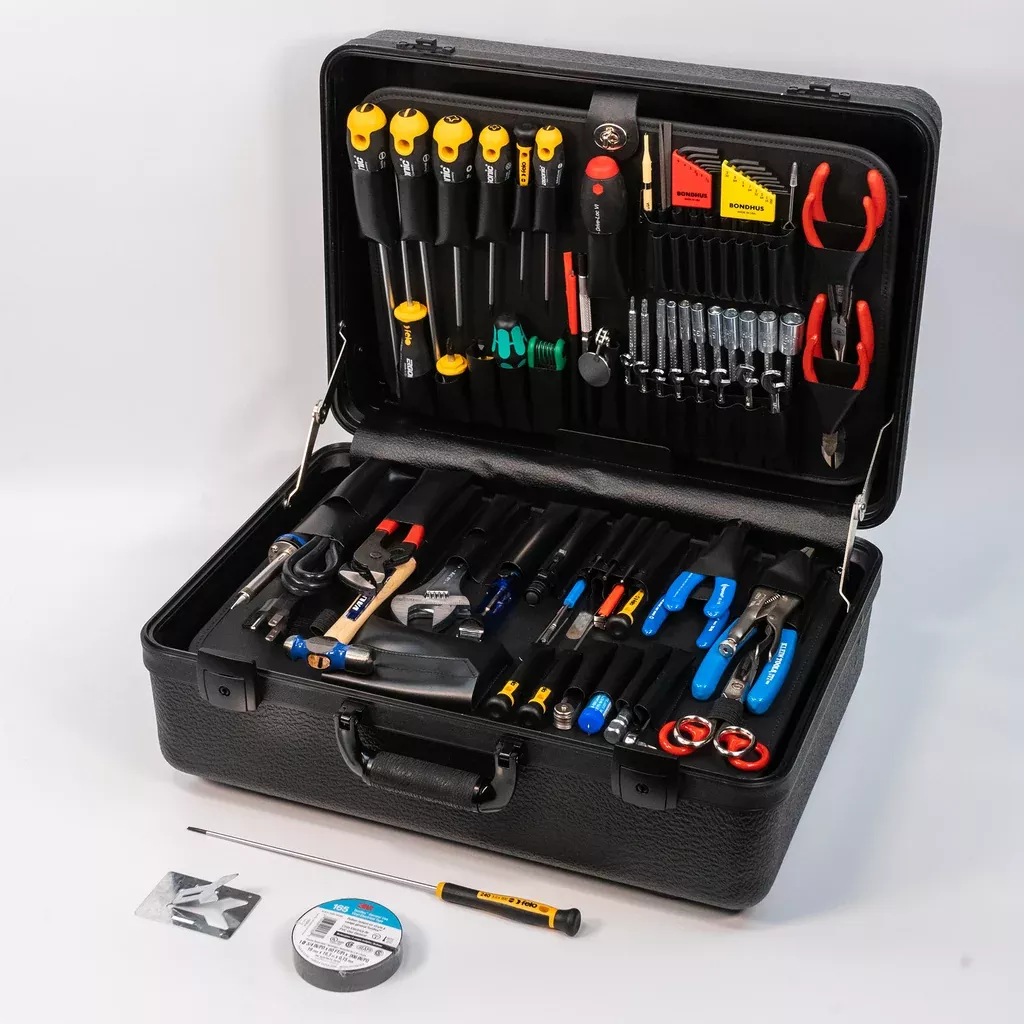 Crawford Premium Metric Field Engineers Tool Kit – 89M-G258 in Ultimate Gladiator 8″ Deep Tool Case