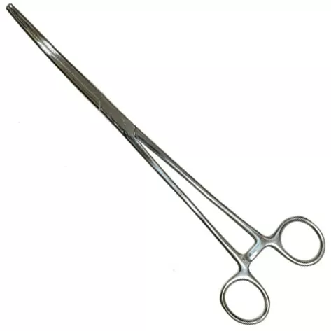 Crawford Tool 12-247 Curved Forceps 10″ Hemostat, Locking Clamp