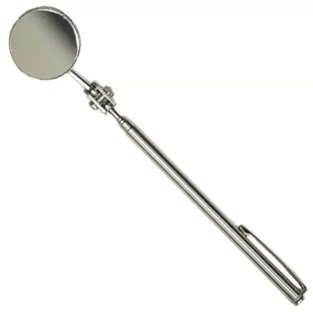Crawford Tool 87419 Pocket Telescopic Inspection Mirror 1-1/4″ Diameter