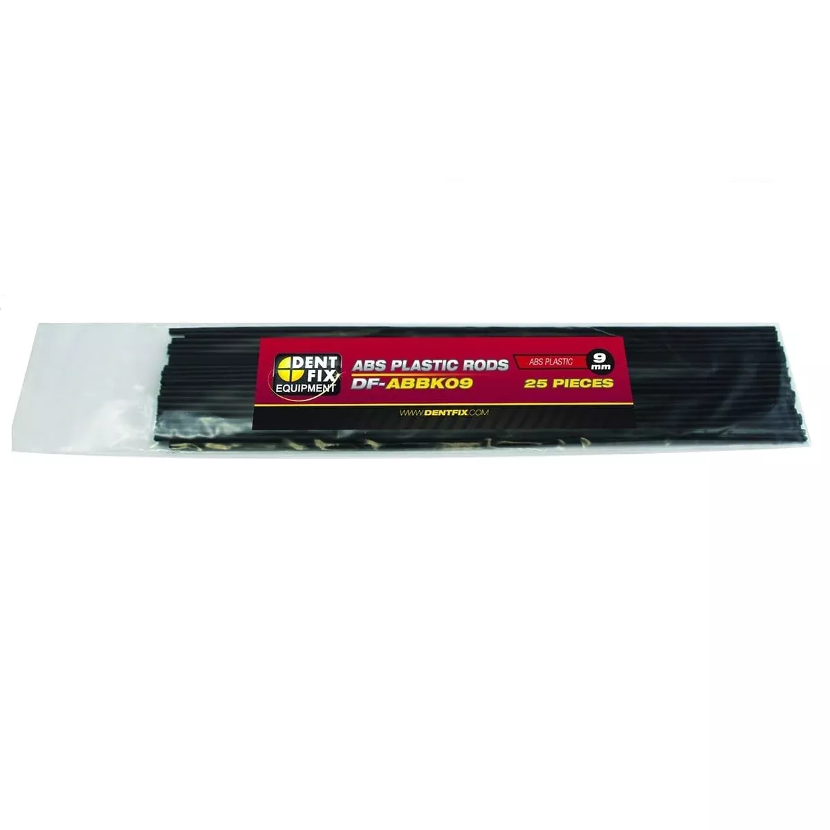 Dent Fix DF-ABBK09 25Pk 9Mm Abs Plastic Rods Round