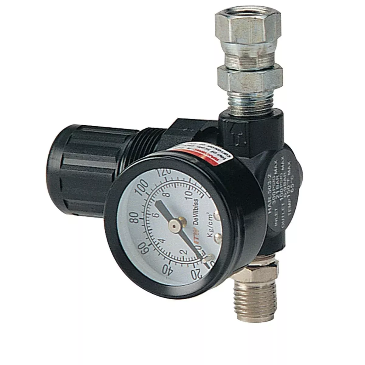 DeVilbiss 130015 Air Regulator & Gauge Assy