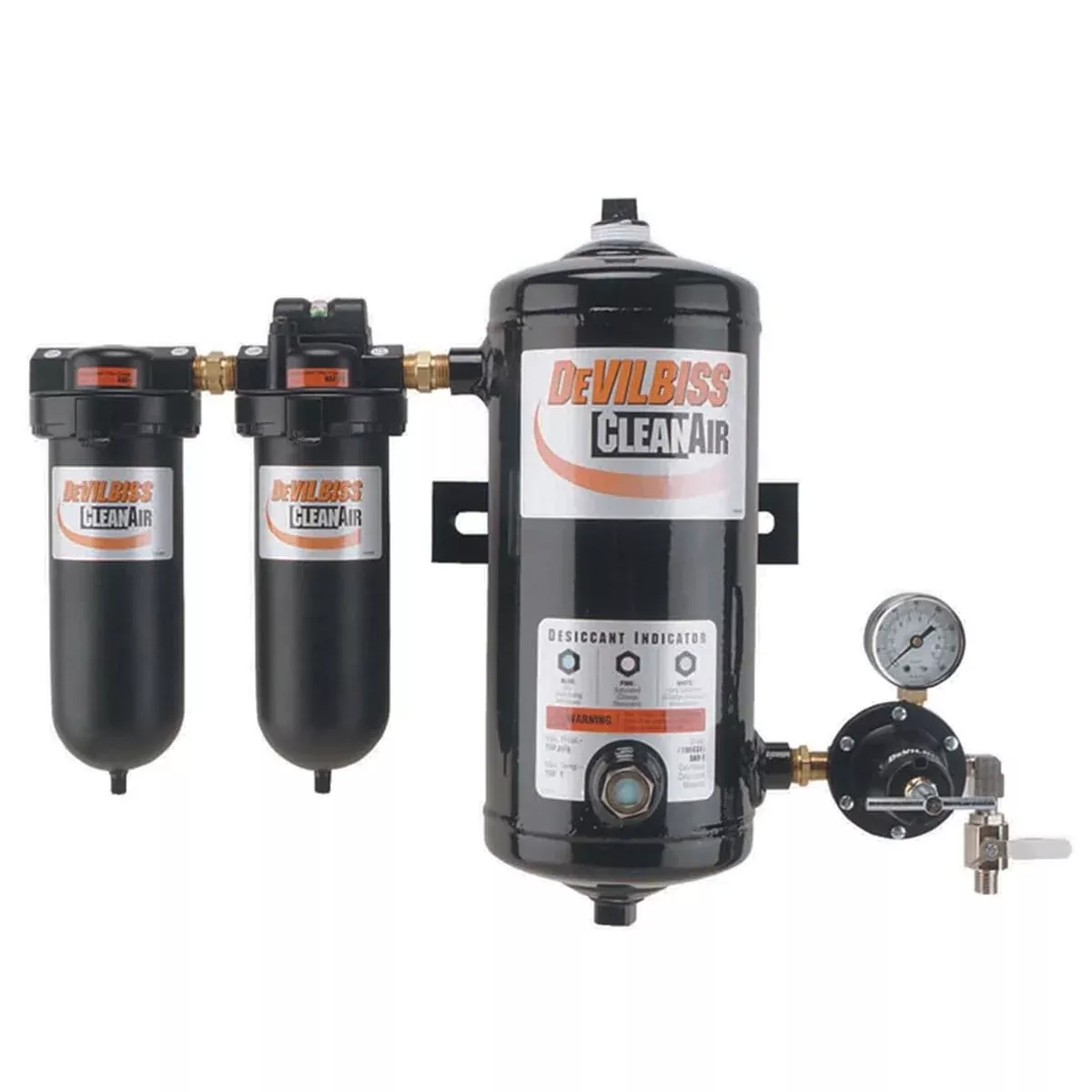 DeVilbiss 130026 3-Stage Desiccant Air Dryer System