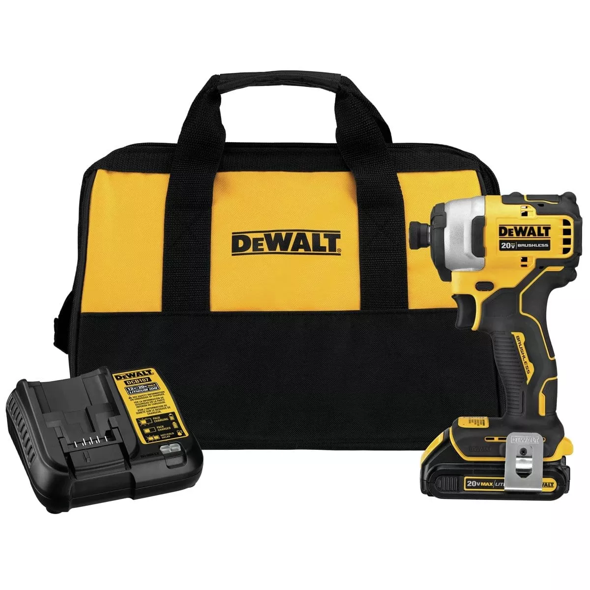 DeWalt DCF809C1 Atomic 20V Brushless Cordless Compact