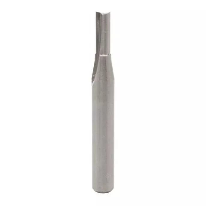 Dimar SCR4-4 - 5/32" Dia, Solid Carbide, Straight Bit, 2 Flute, 1/4" Shank, 2" Length