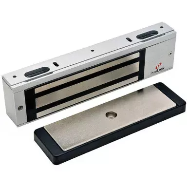 DynaLock 3000 VOP LED Single Electromagnetic Lock Outswing, Includes DSM, DYN, ATS, RTD, Bi-Color LED, 12/24VAC/DC