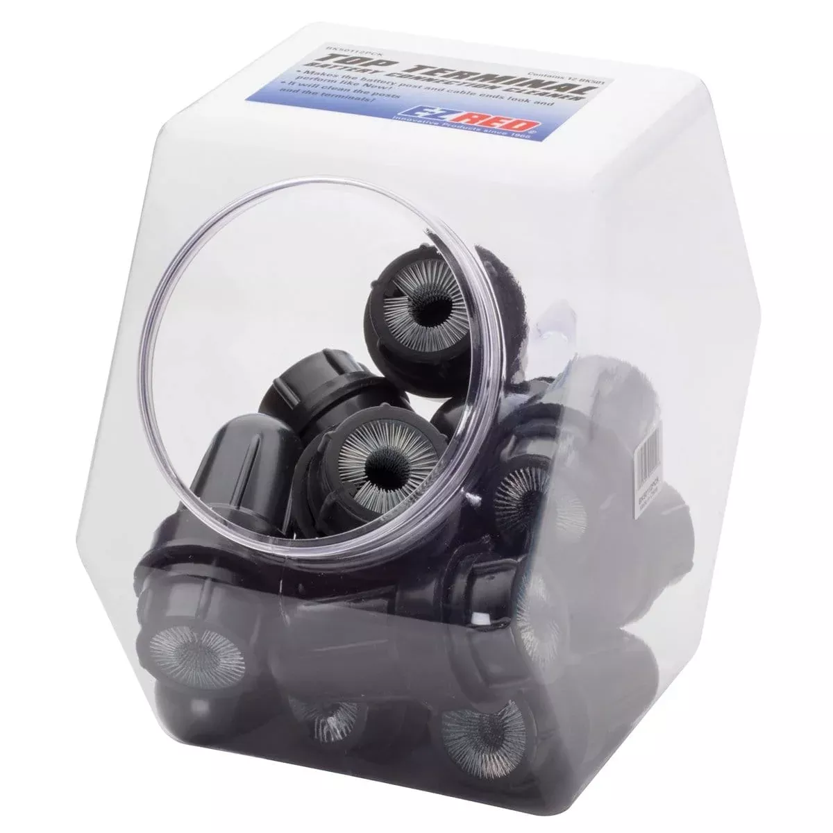 E-Z Red BK50112PCK Battery Terminal Cleaners (Top Post Batteries), 12 Piece Display