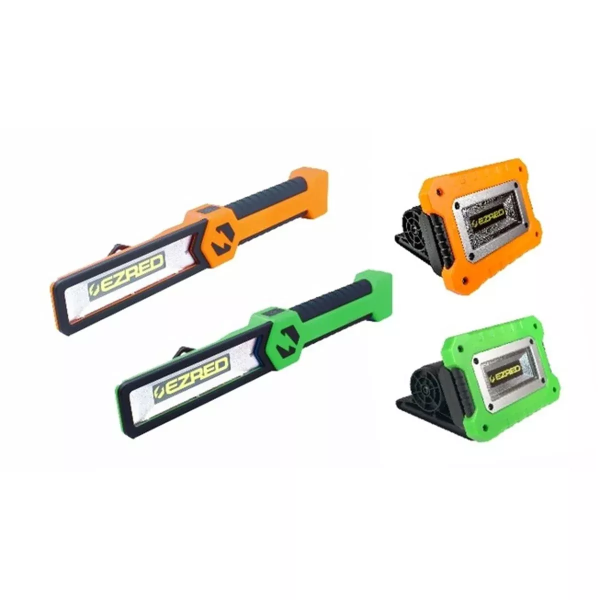 E-Z Red ISNQ418 4 Pack 500 Lumen Rechargeable Xtreme Work Lights