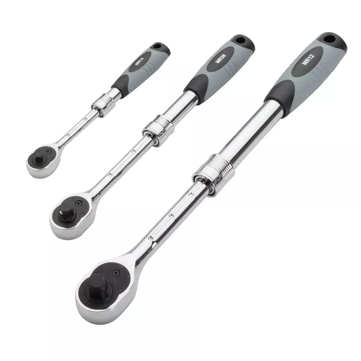 E-Z Red MR482 3-Piece Extendable Ratchet Set (Mr12, Mr14 And Mr382)