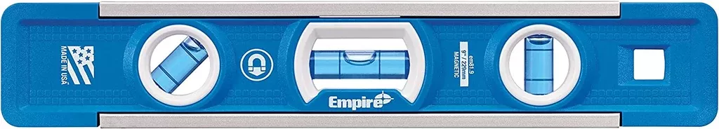 Empire Level EM81.9 True Blue Professional Torpedo Level 9″ Magnetic