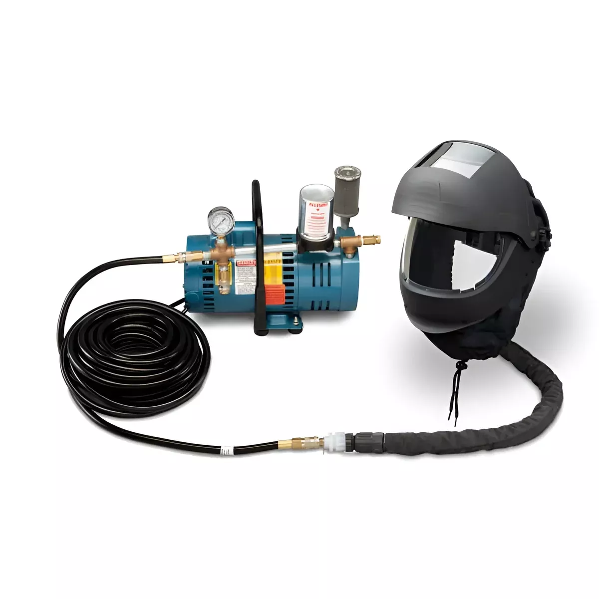 EZ Air Flex Grinding/Welding Air Shield SAR System | 50′ Hose | Allegro