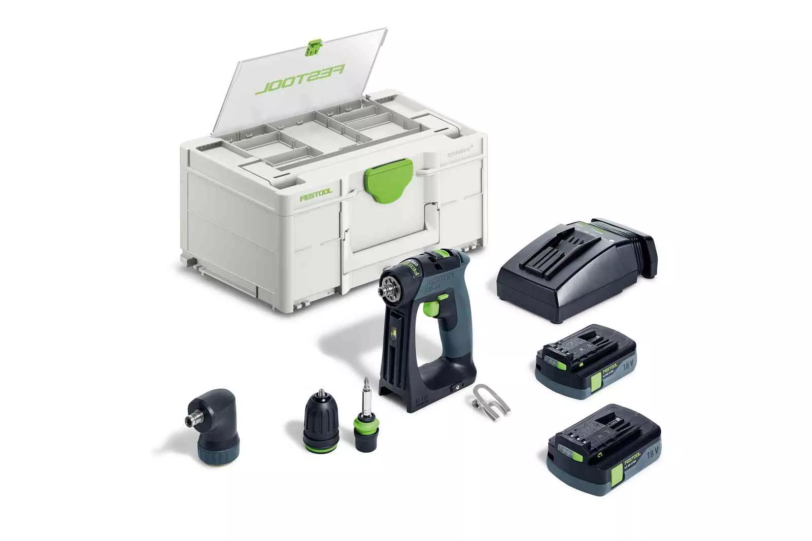 Festool Cordless Drill CXS 18 HPC 4.0 I-Set