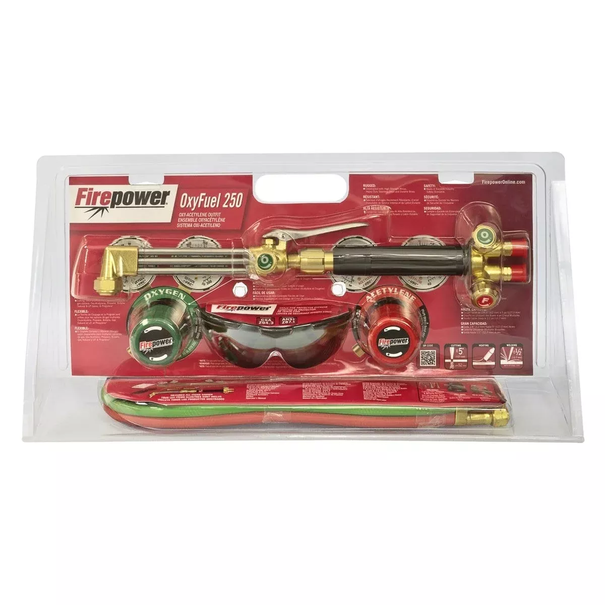 Firepower 0384-2572 Firepower Oxyfuel 250 Medium Duty Outfit