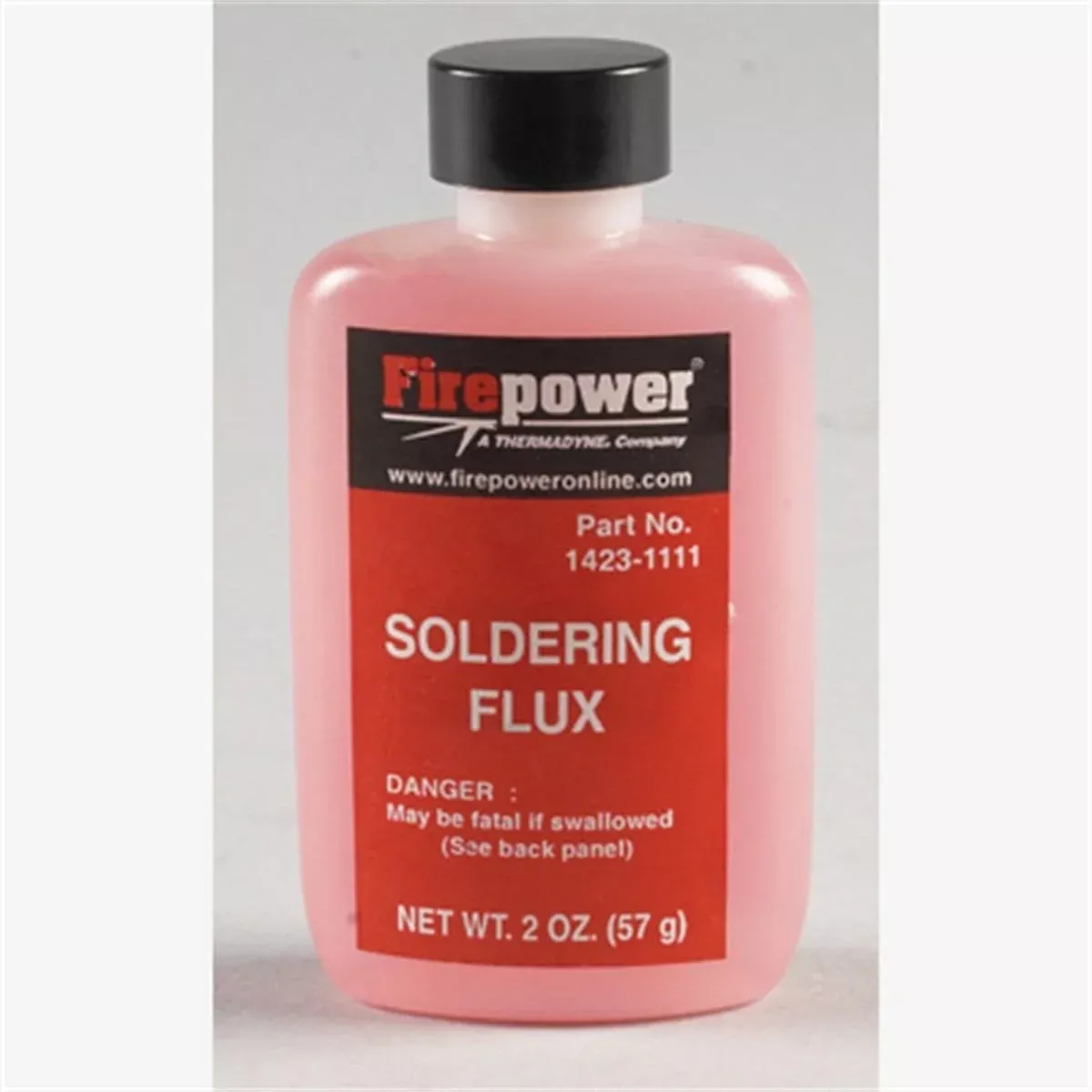 Firepower 1423-1111 Soldering Flux, Liquid, 2 Oz.