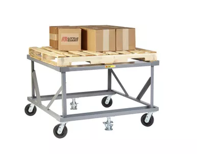 Fixed Height Mobile Pallet Stand
