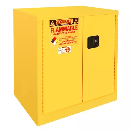 Flammable Liquid Storage Cabinet | 30 Gallon |2 Door | | Self-Latch | Securall
