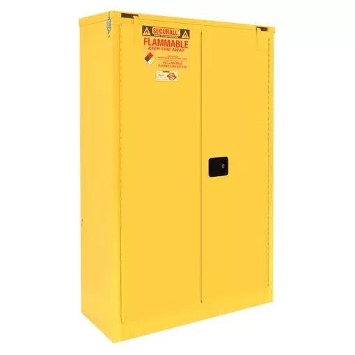 Flammable Liquid Storage Cabinet | 45 Gallon | Safe T Door | Self Close | Self-Latch | Securall