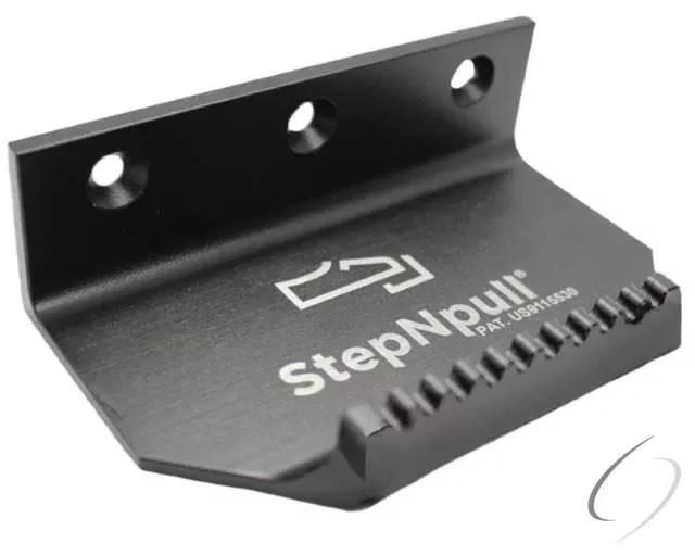 Foot Operated Door Pull Black Finish