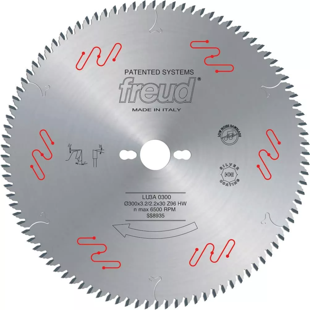 Freud 300 mm x 96T Panel Sizing on Sliding Table Saws (LU3A03)