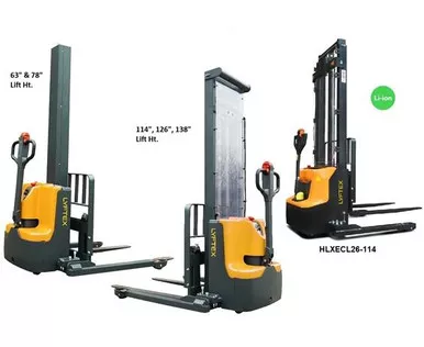 Full-Electric Straddle Stackers