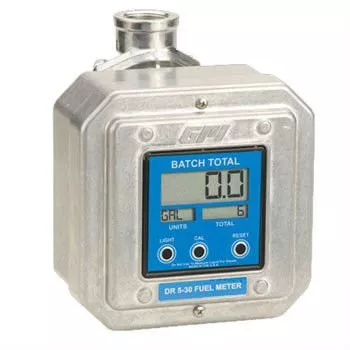 GPI DR 5-30-12N 1 1/2" NPT Digital Fuel Meter (5-30 GPM)
