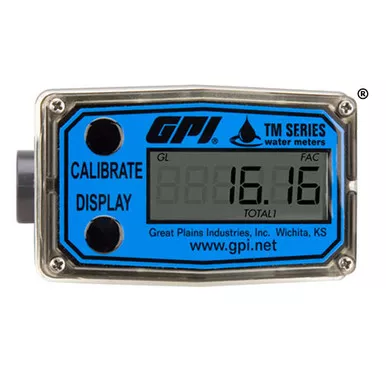 GPI TM050 - Economy Digital Water Flow Meter (1-10 GPM)