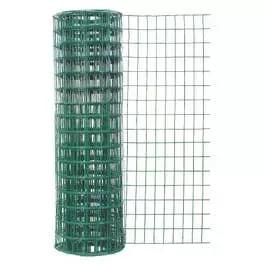 Green Vinyl Fence 3″x2″ opening – 50′.