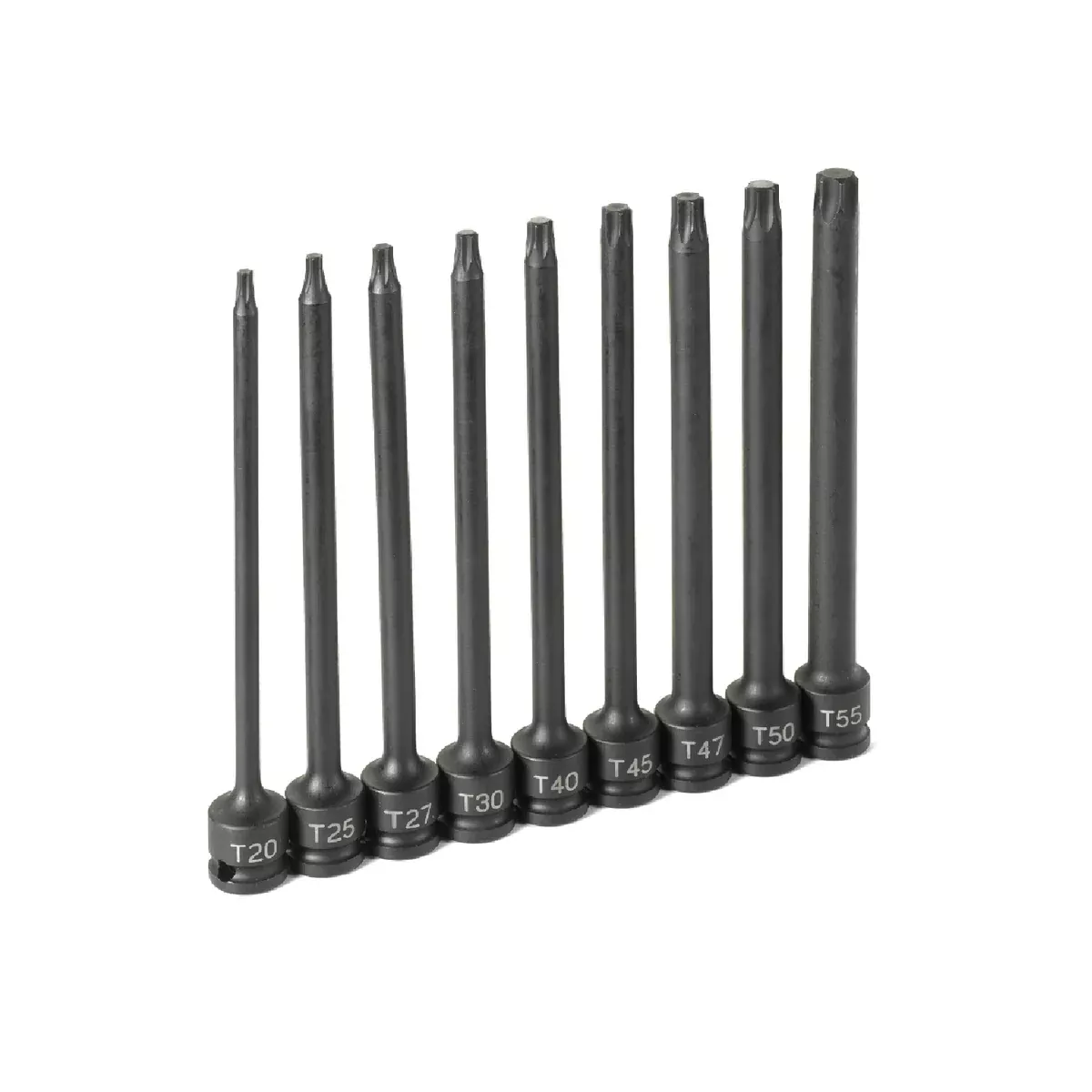 Grey Pneumatic 1206T 3/8″ Drive 9 Piece 6″ Length Internal Star Set