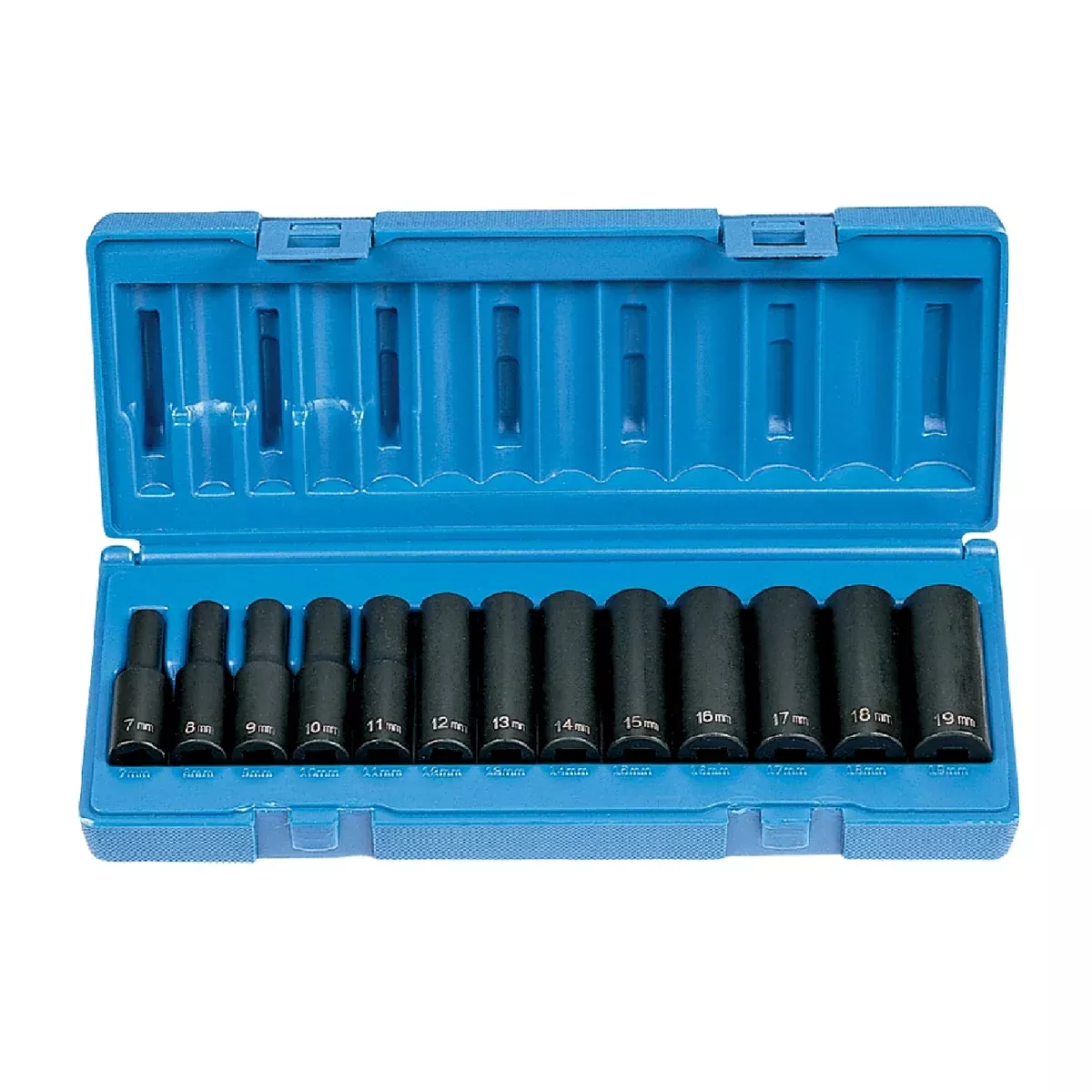 Grey Pneumatic 1213MD 3/8″ Drive 13 Piece Deep Metric Impact Socket Set