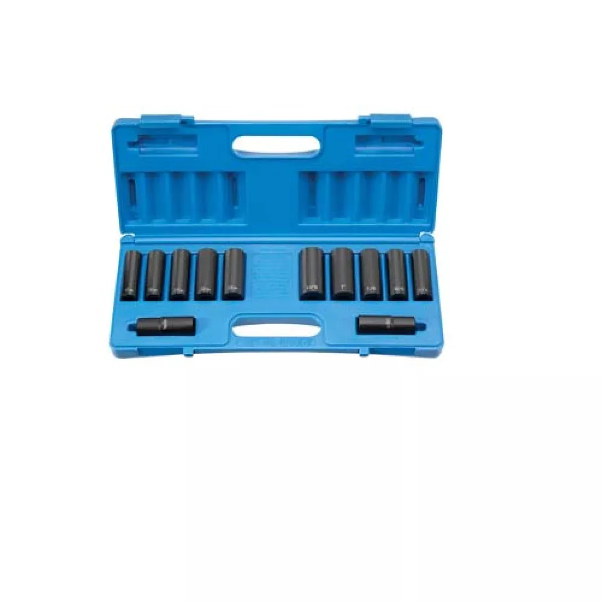 Grey Pneumatic 1500DW 1/2″ Drive 12 Piece Extra Thin Wall Socket Set
