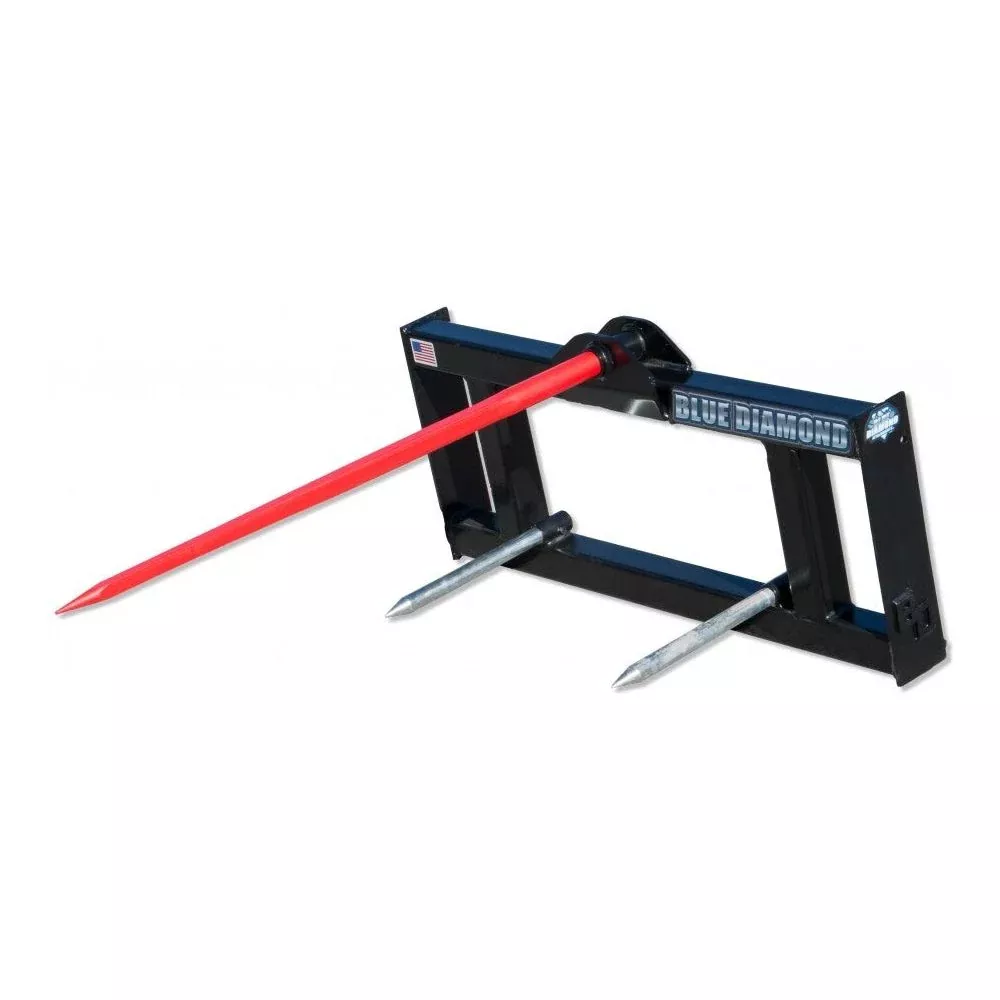 Hay Spear | 48” | Blue Diamond Attachments