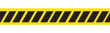 Hazard “//////////” Barricade Tape | Contractor (2.0 MIL) | Incom Signs