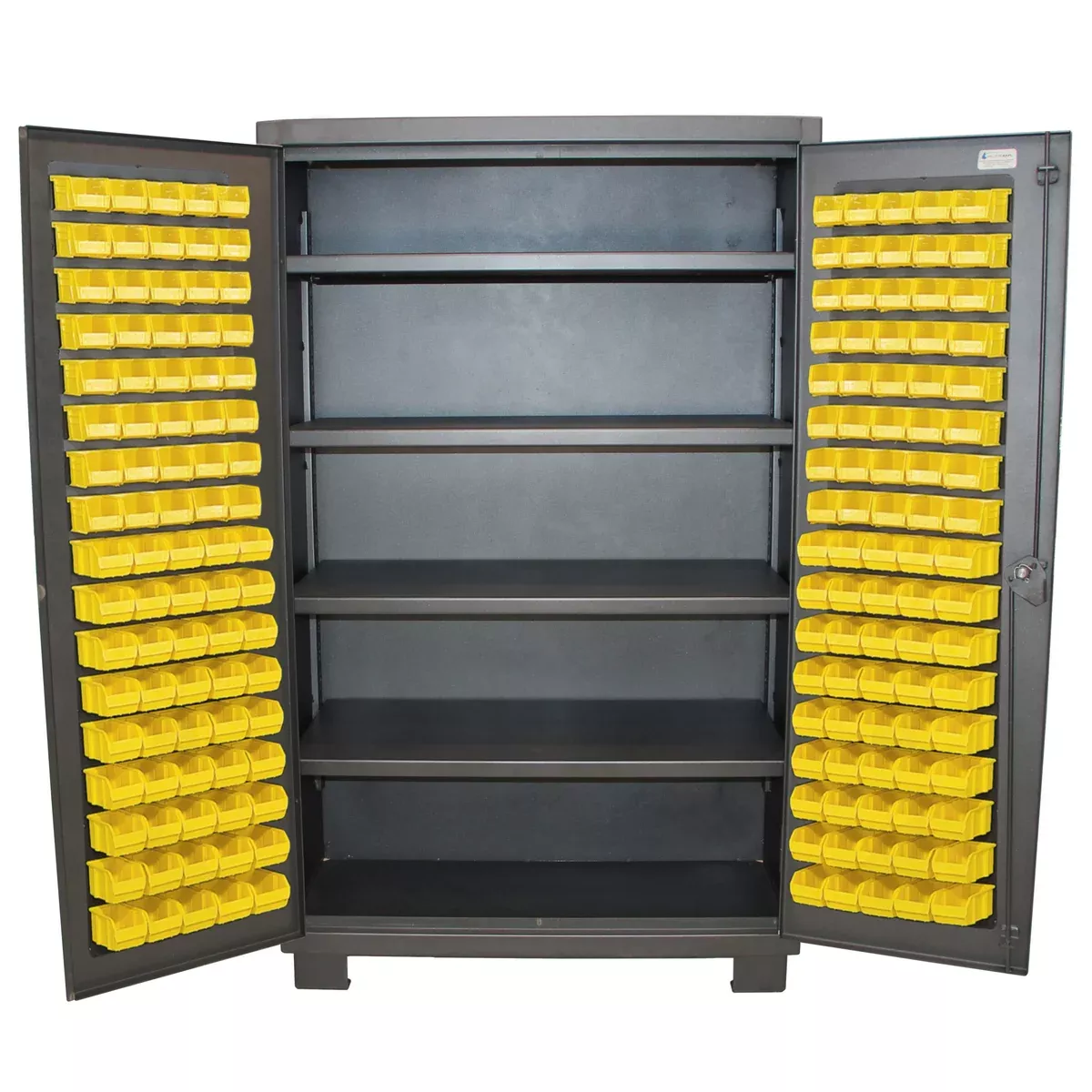 Heavy Duty Cabinet | 60”×78”| 12 Gauge | (128) Bins | Valley Craft