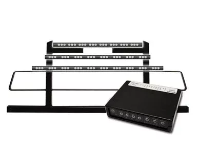High Power LED Traffic Director with Control Box and Amber Luxe