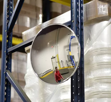 Industrial Acrylic Convex Mirrors