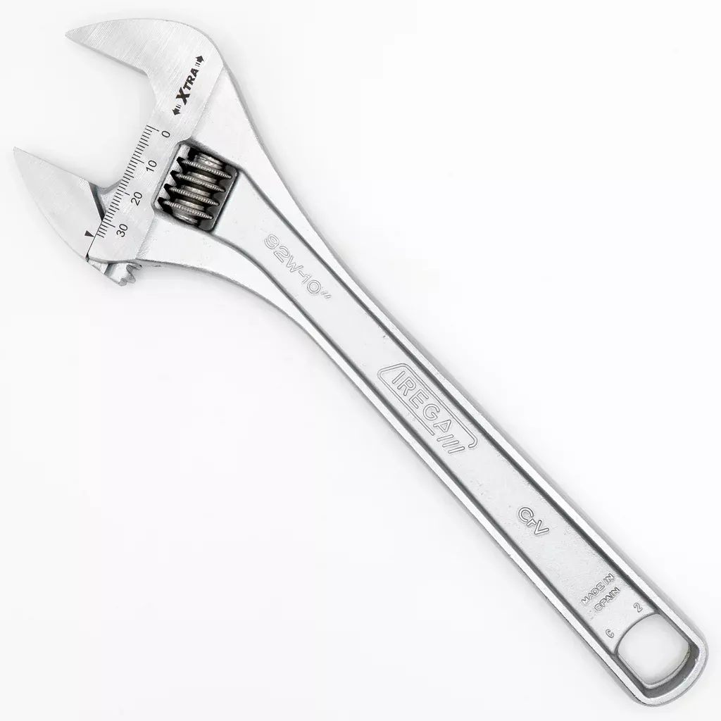 Irega 92W-10 Xtra Wide Opening Adjustable Wrench 10″ (Spanner Wrench)
