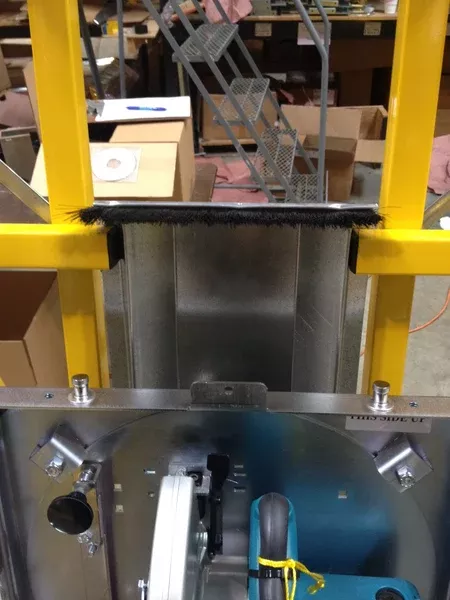 James Hardie Dust Collection Panel Saw Upgrade