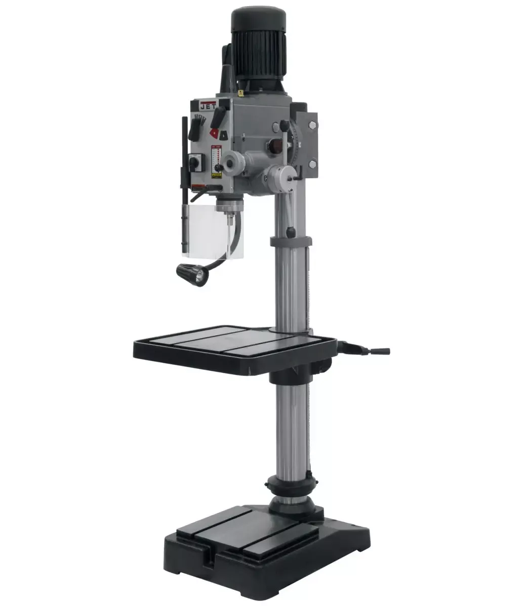 JET 20" Geared Head Drill Press with Power Downfeed - 230V | GHD-20PF