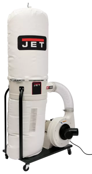 Jet DC-1200VX-BK1 Dust Collector, 2HP 1PH 230V, 30-Micron Bag Filter Kit