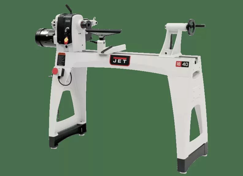 Jet JWL-1840EVS 18″ x 40″ Electronic Variable Speed Wood Lathe