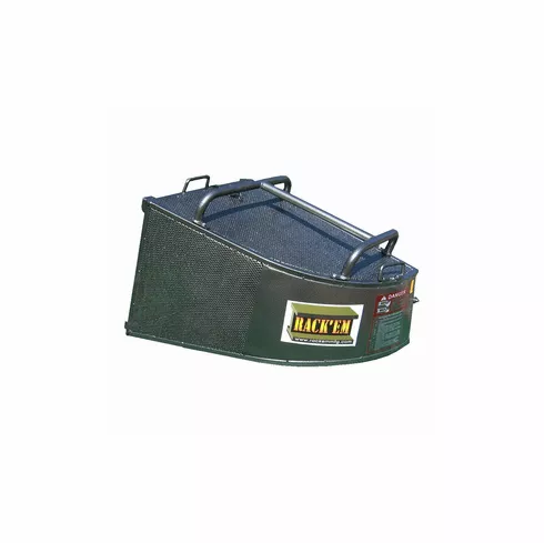 John Deere 657 Quik Trak Fitwith RB-JD BracketRC-EX4Steel Grass CatcherLarge Capacity4.4 Cubic Feet