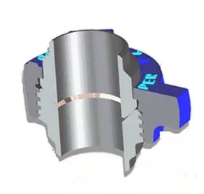Kemper Valve Figure 200 Butt-Weld Hammer Unions – Buttweld Schedule 40 – 2 1/2 in.