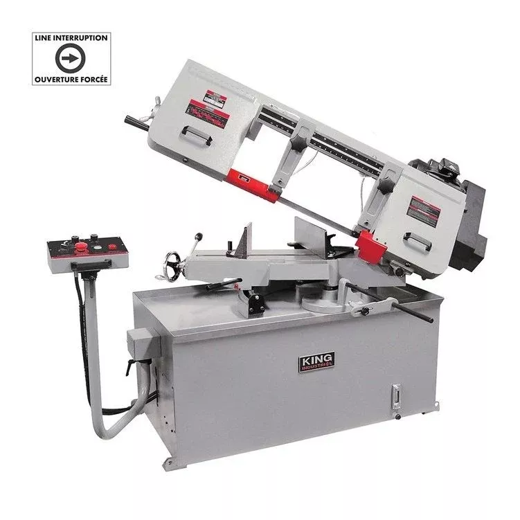 King – 10″ X 18″ VARIABLE SPEED SWIVEL METAL CUTTING BANDSAW (230V)