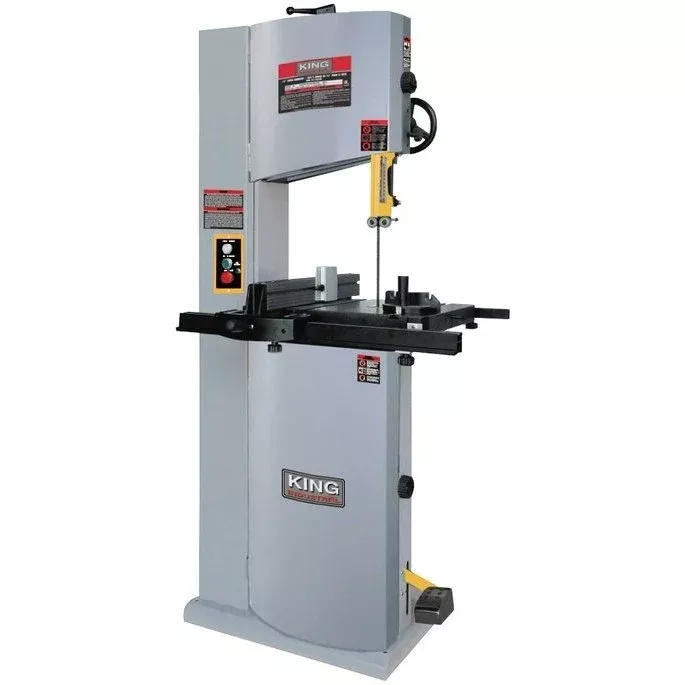 King - 14" Wood Bandsaw With 12" Resaw Capacity