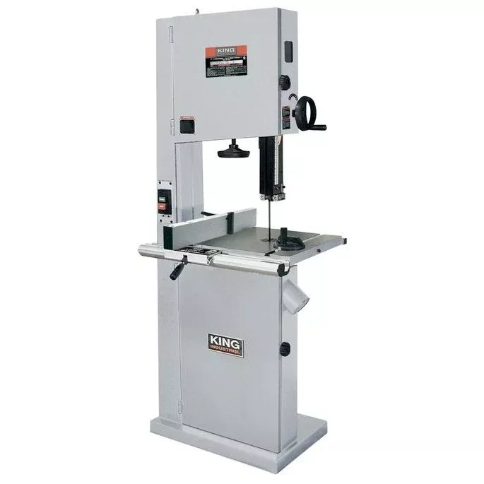 King – 21″ Wood Bandsaw With Resaw Guide