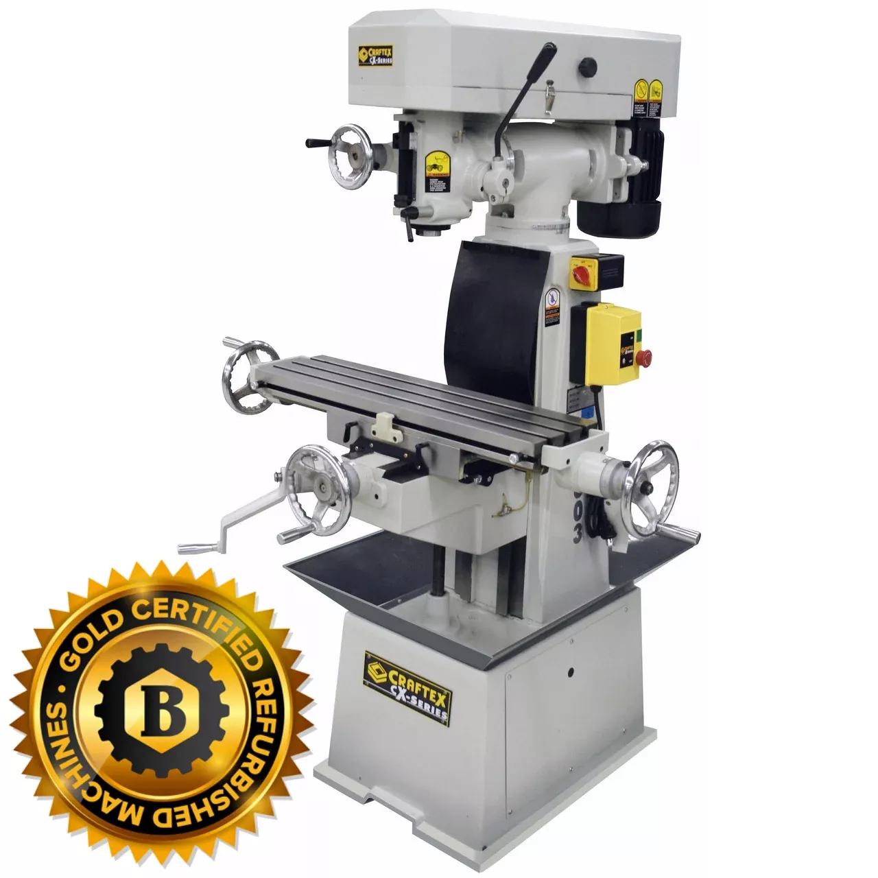 KNEE MILL VERTICAL CRAFTEX CX SERIES CX603X06