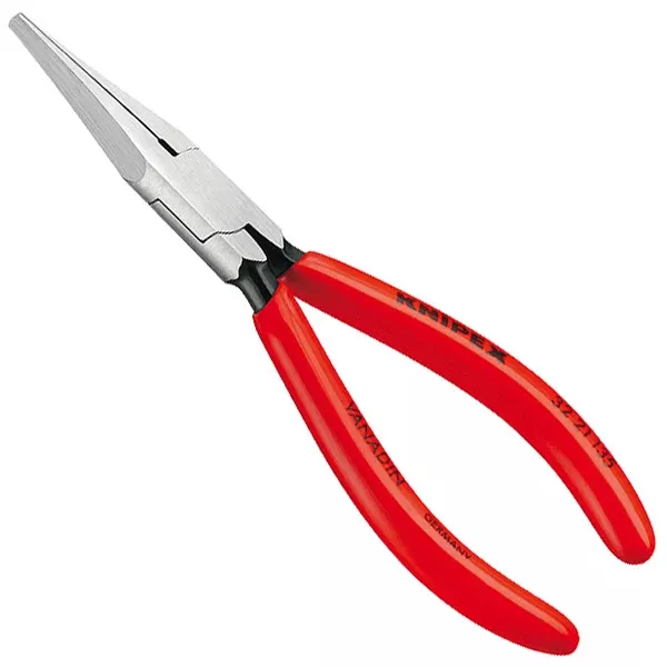 Knipex 32 21 135 Relay Adjusting Pliers with Flat, Wide Jaws and Smooth Surface