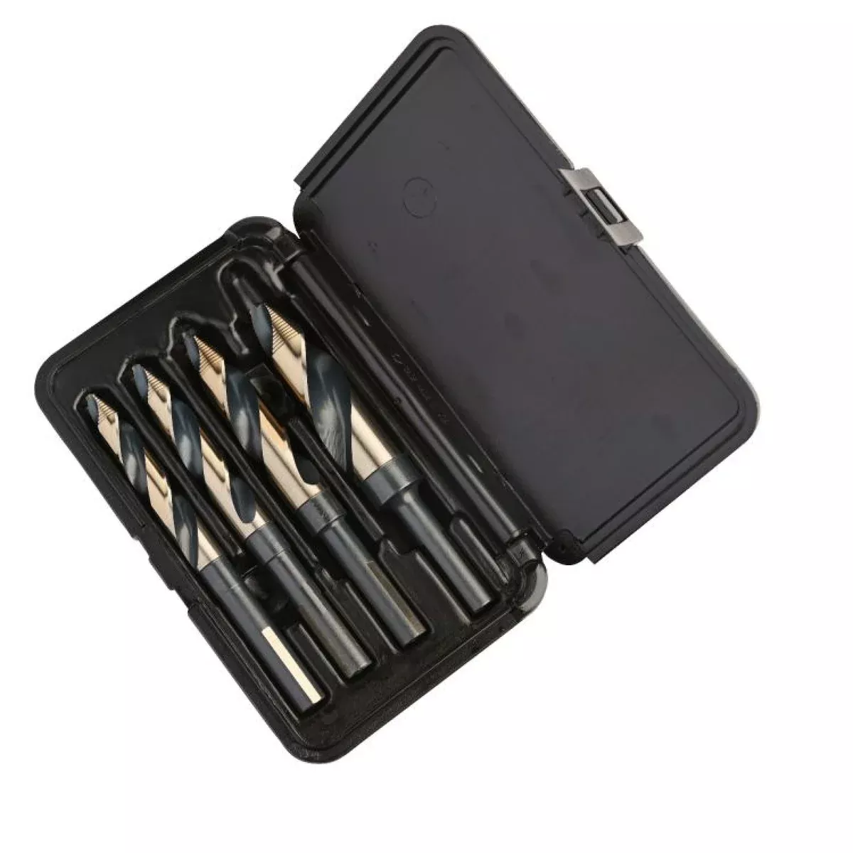 KnKut 4KK12SP 4-Piece Step Point 1/2" Reduced Shank Drill Bit Set