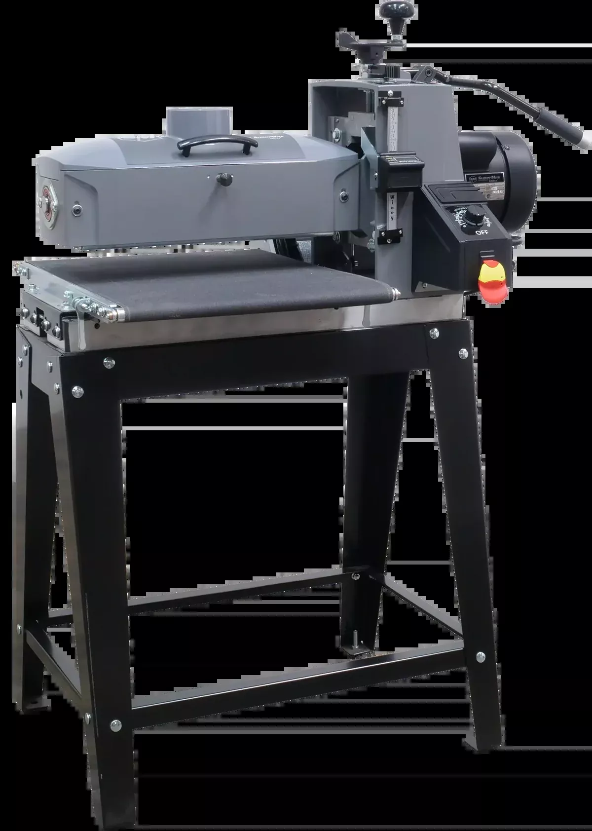 LAGUNA SUPERMAX 16-32 DRUM SANDER WITH OPEN STAND