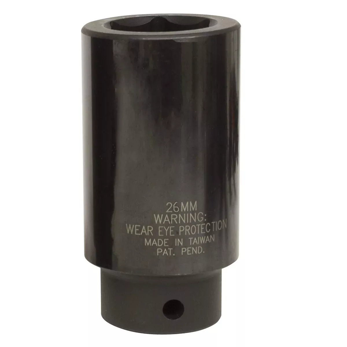 Lisle 77130 26mm Over Torque Impact Socket – 1/2″ Drive